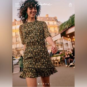 Sezane Margot Mini Dress size 36